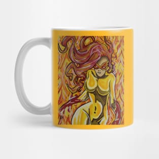 Fire Star by Scott Hulderson Mug